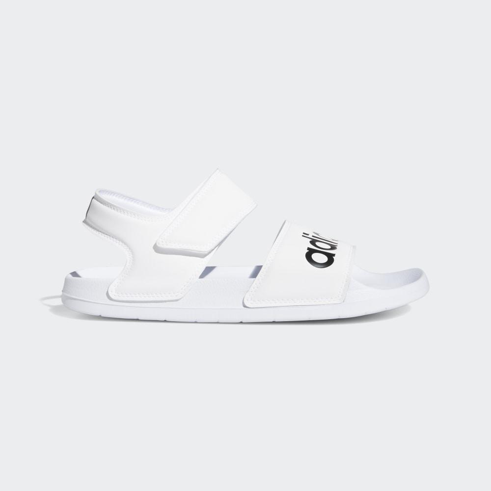 Adidas Men's Adilette Sandals White/Black Ireland FW5360